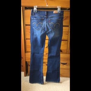 Levi bootcut jeans
